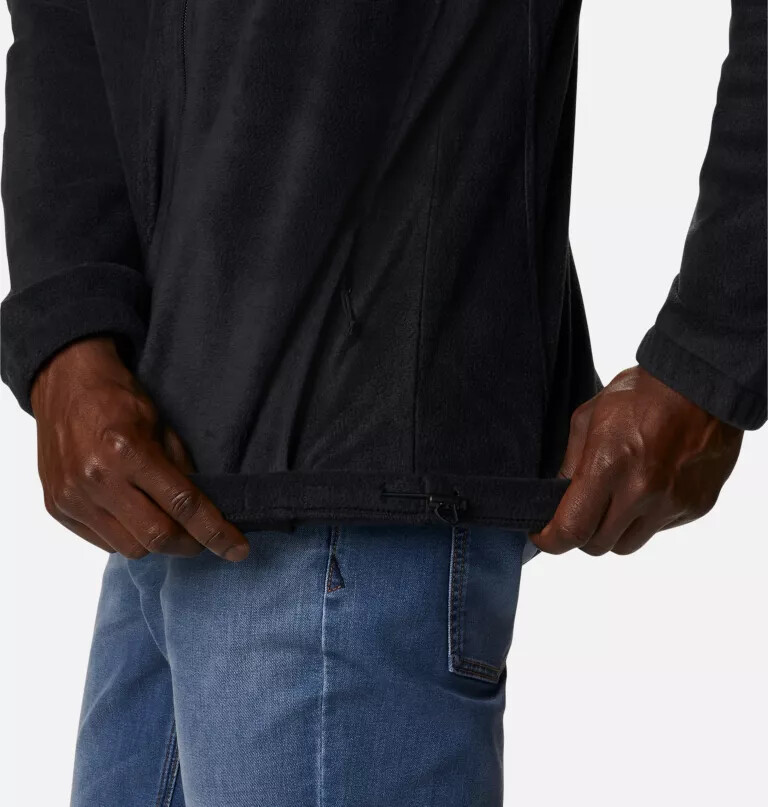 steens mountain fleece-hettegenser med glidelås for menn – tall