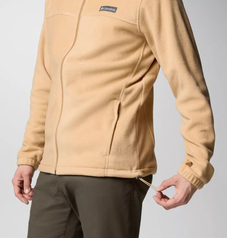 steens mountain fleece-hettegenser med glidelås for menn – tall