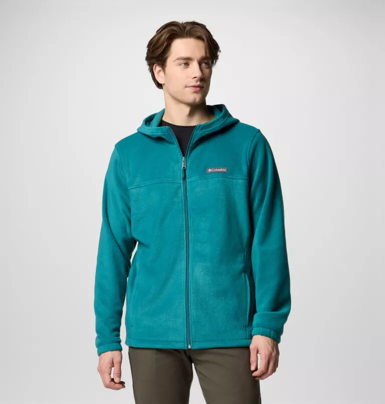 steens mountain fleece-hettegenser med glidelås for menn – tall