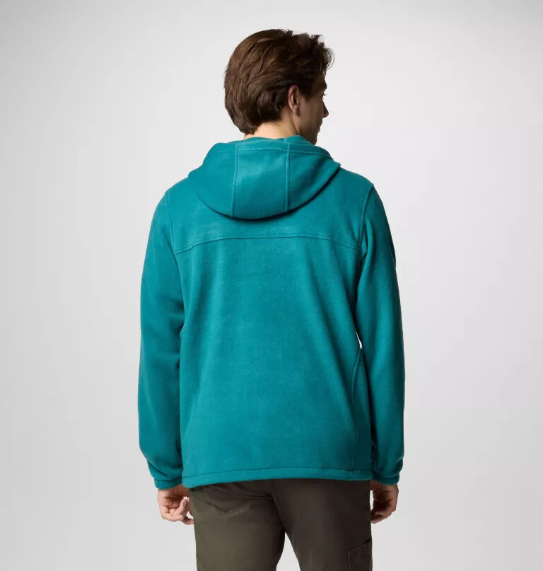 steens mountain fleece-hettegenser med glidelås for menn – tall