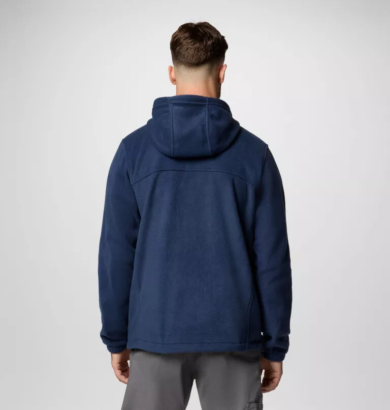 steens mountain fleece-hettegenser med glidelås for menn – tall