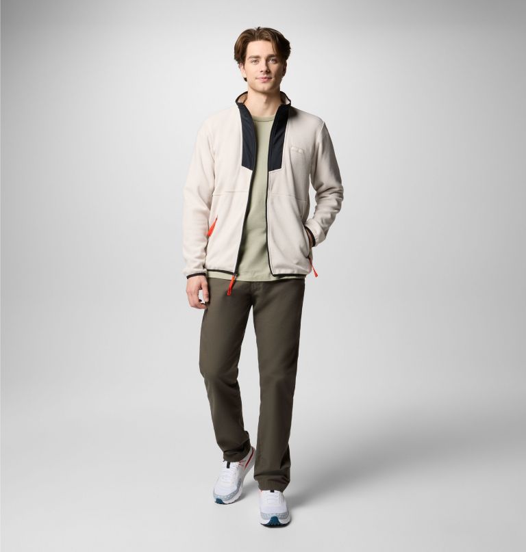 herre sequoia grove fleece med glidelås – tall