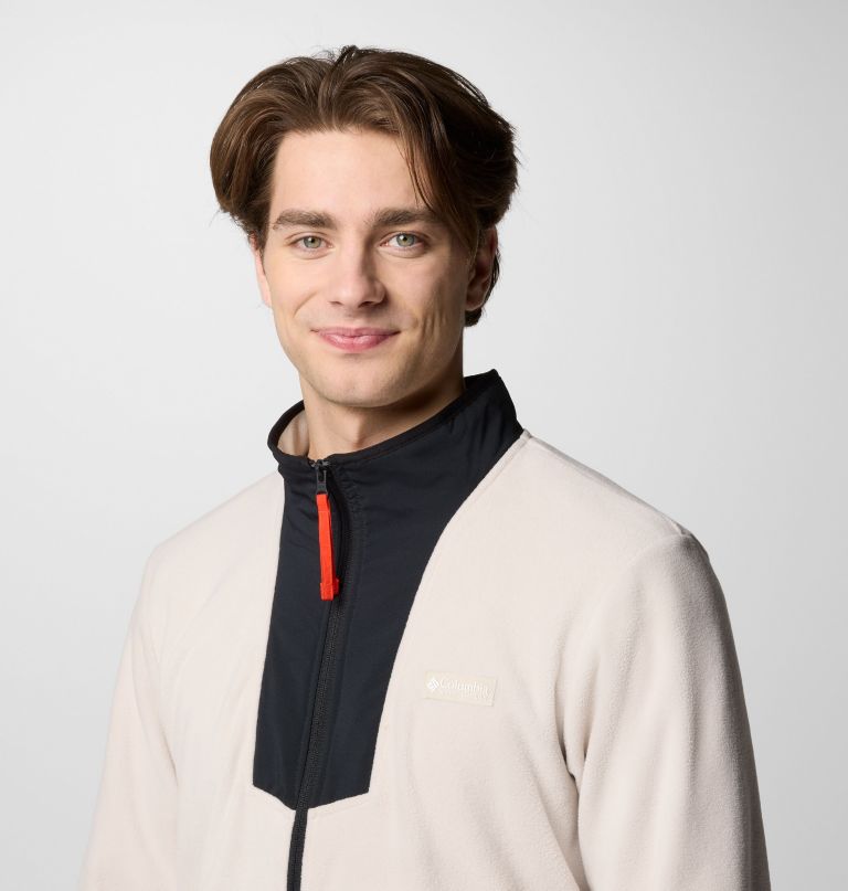 herre sequoia grove fleece med glidelås – tall