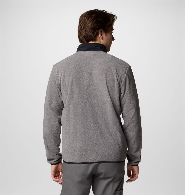 herre sequoia grove fleece med glidelås – tall