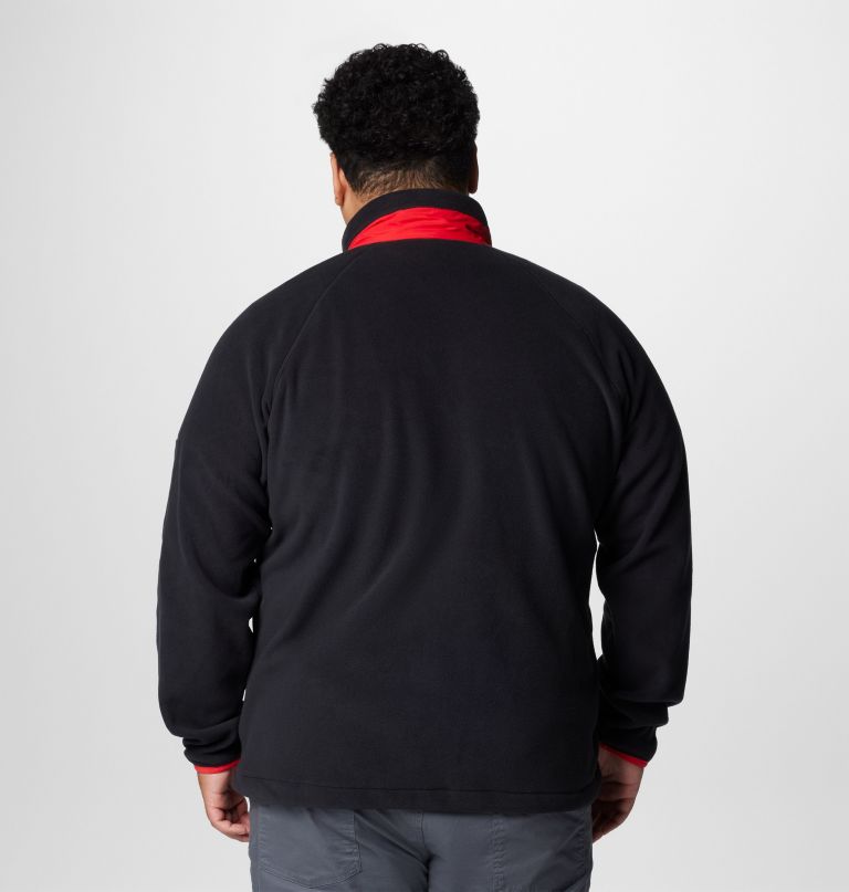 herre collegiate flanker iv fleecejakke – georgia – stor