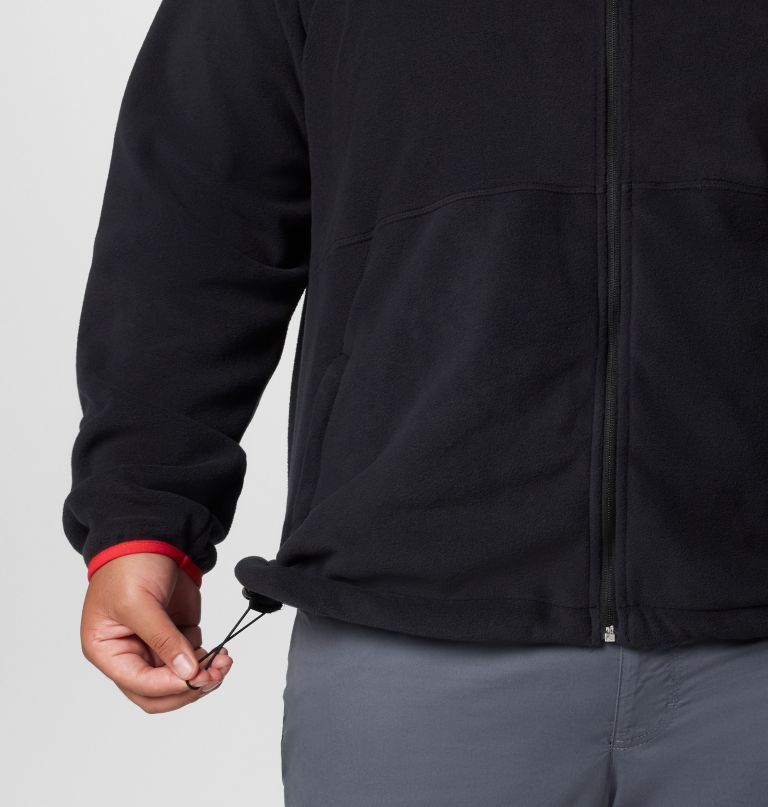herre collegiate flanker iv fleecejakke – georgia – stor