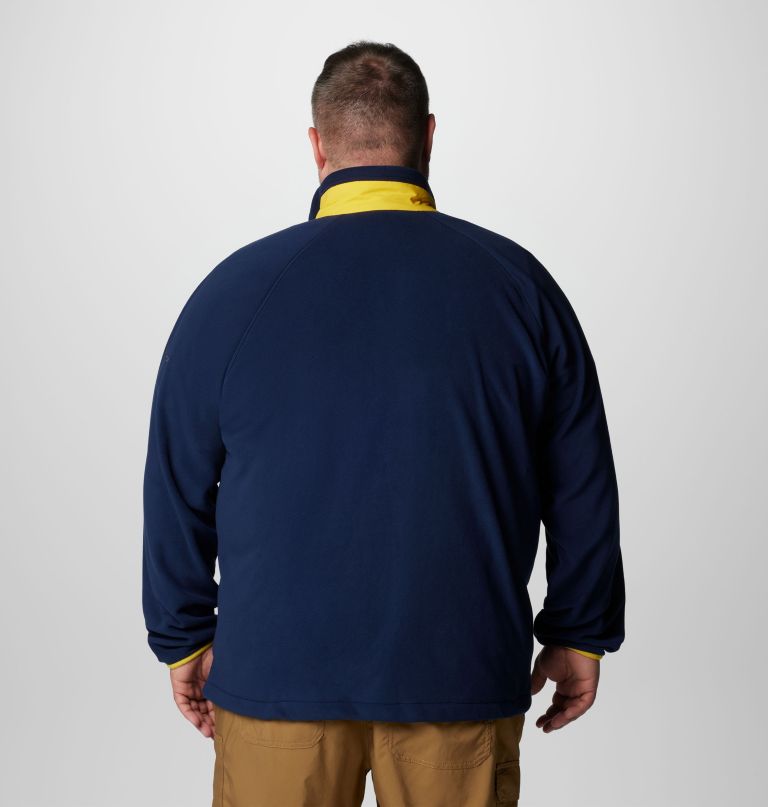 herre collegiate flanker iv fleecejakke – michigan – stor