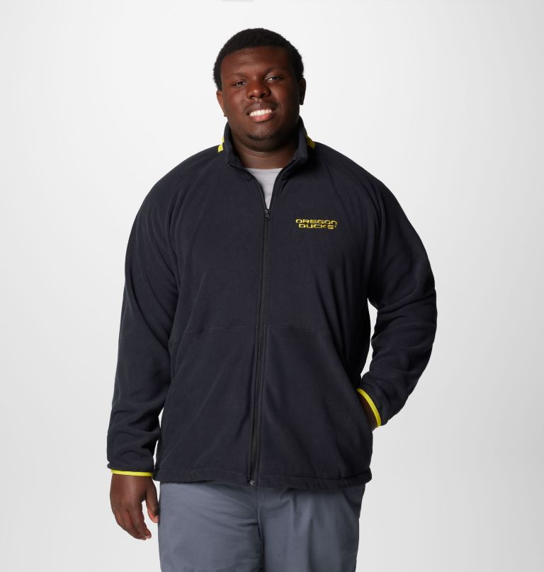 herre collegiate flanker iv fleecejakke – oregon – stor