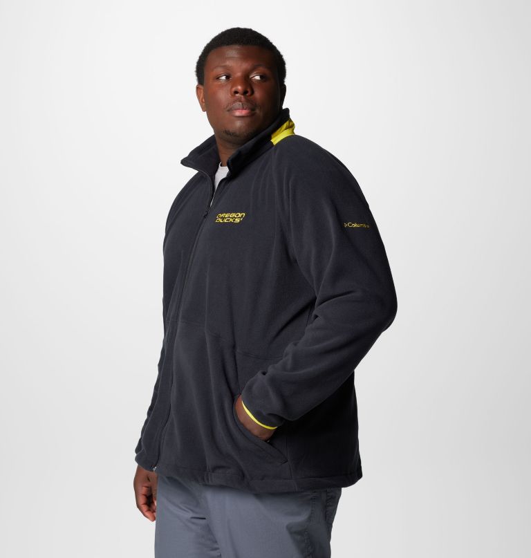 herre collegiate flanker iv fleecejakke – oregon – stor