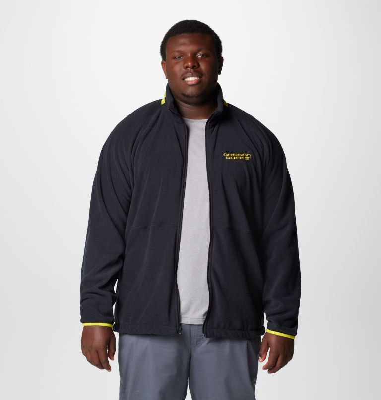 herre collegiate flanker iv fleecejakke – oregon – stor