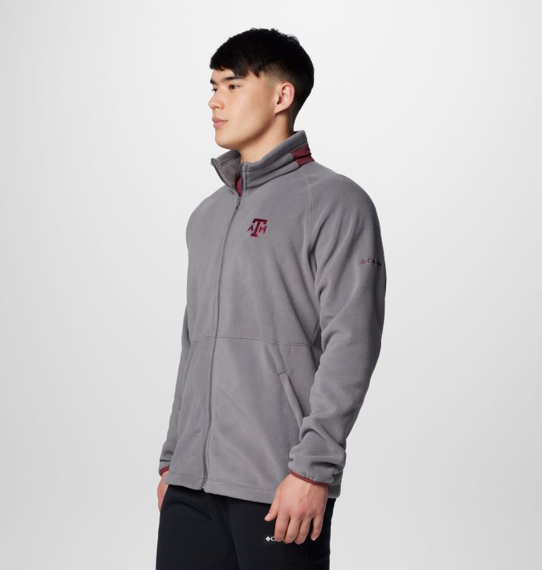 herre collegiate flanker iv fleecejakke – texas am – tall