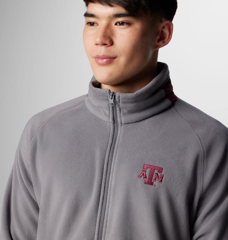 herre collegiate flanker iv fleecejakke – texas am – tall