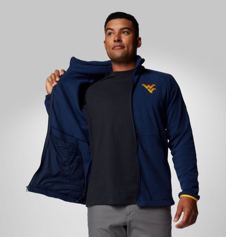 herre collegiate flanker iv fleecejakke – vest-virginia – tall