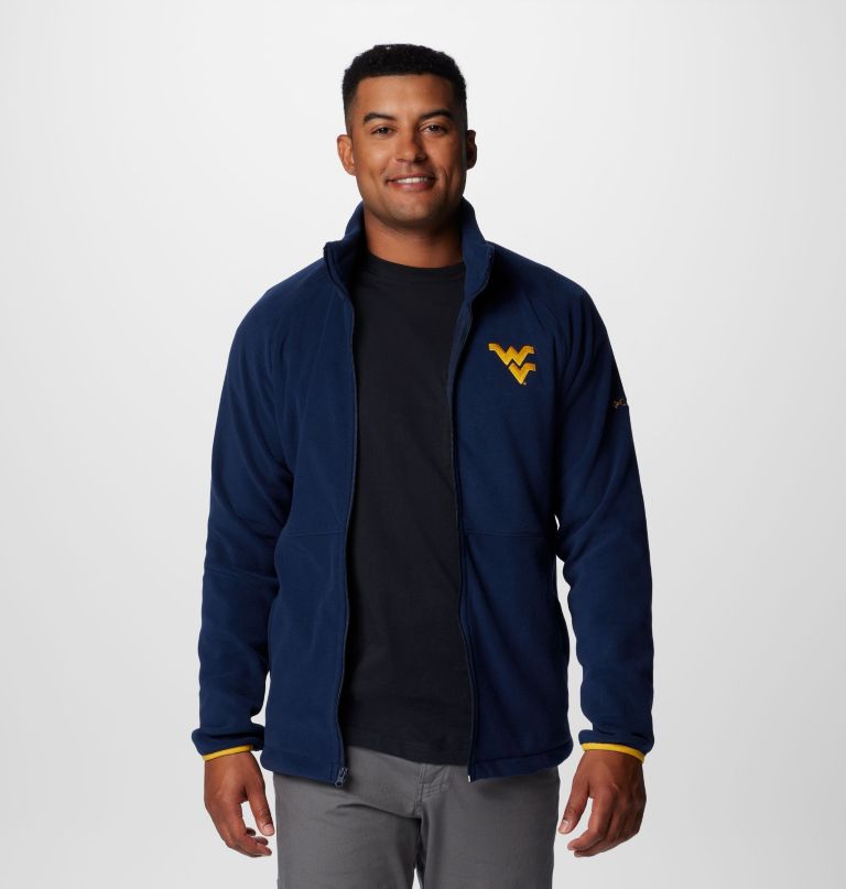 herre collegiate flanker iv fleecejakke – vest-virginia – tall