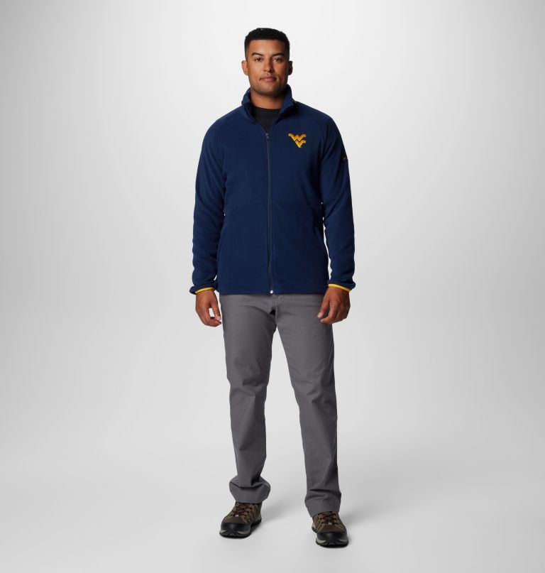 herre collegiate flanker iv fleecejakke – vest-virginia – tall