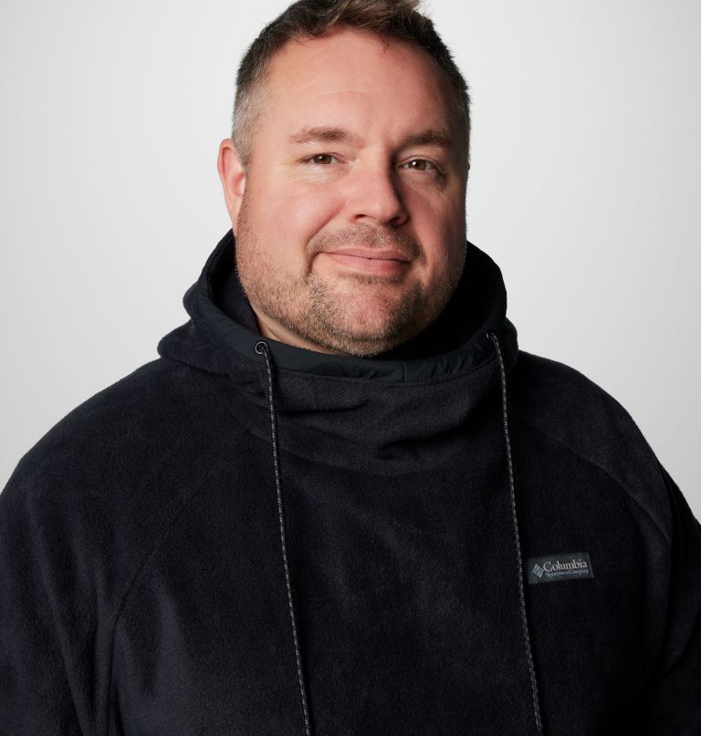 menn hunterdon ii fleece-hettegenser – stor