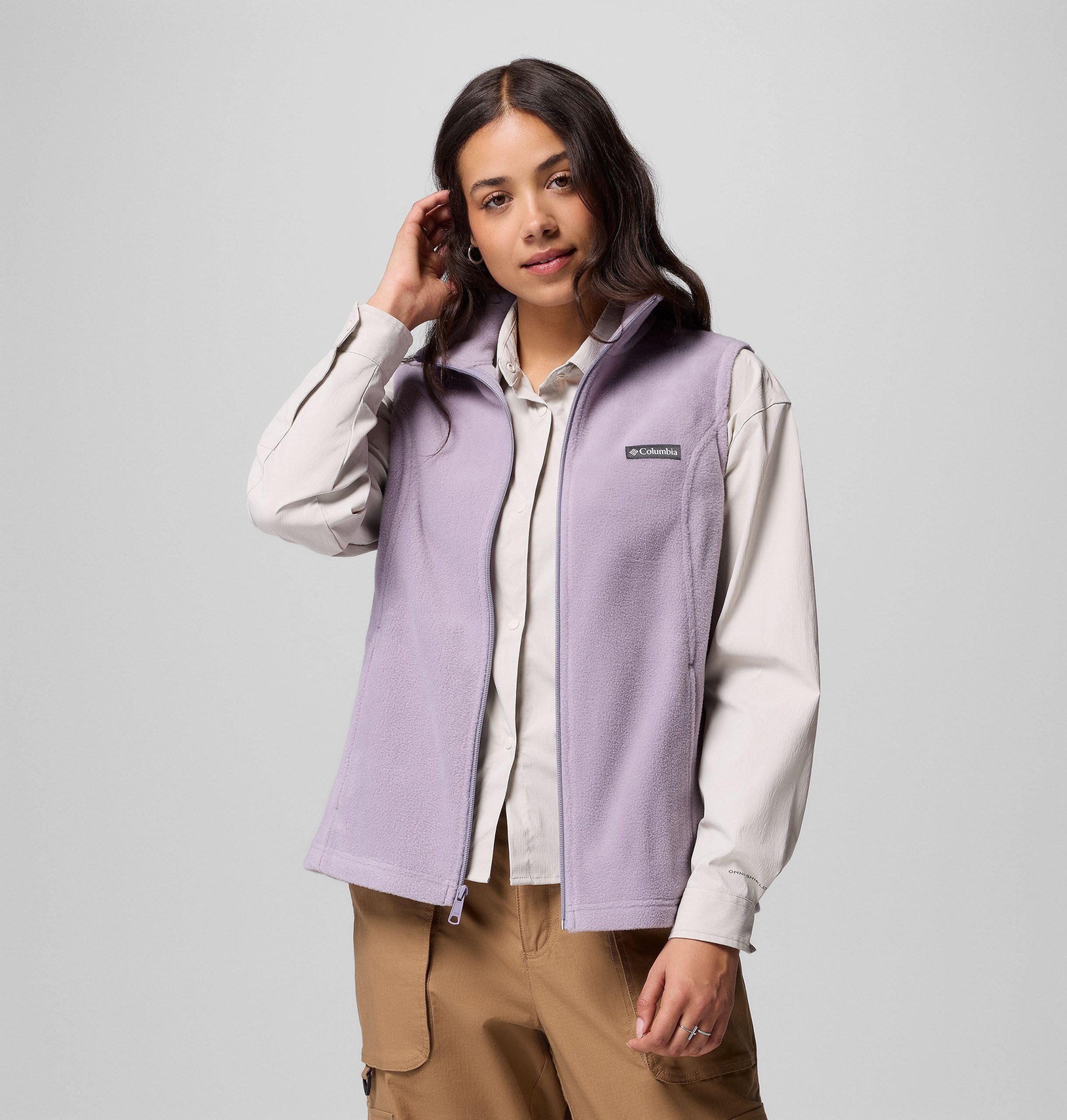 benton springs fleecevest for kvinner – petite