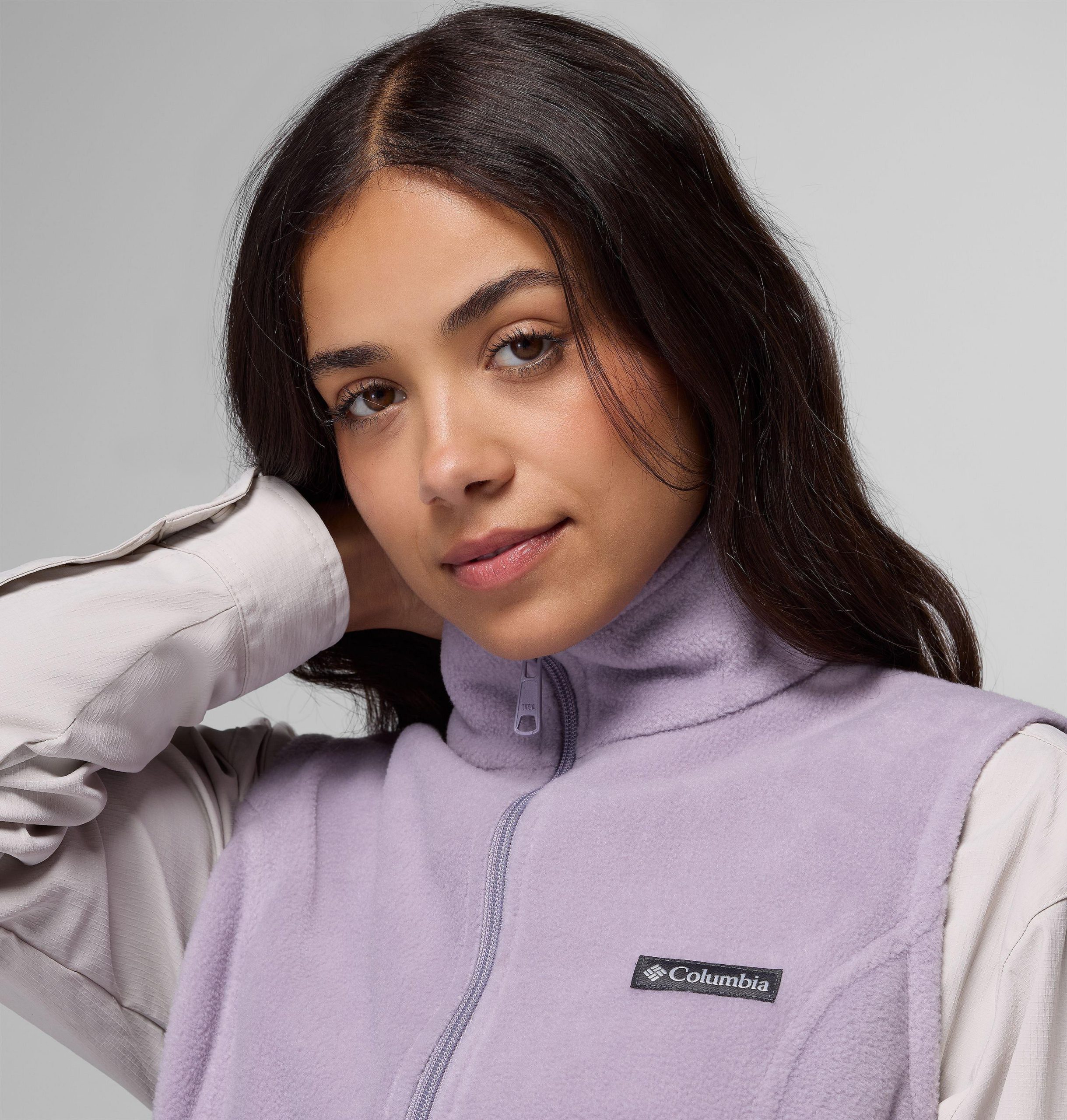 benton springs fleecevest for kvinner – petite