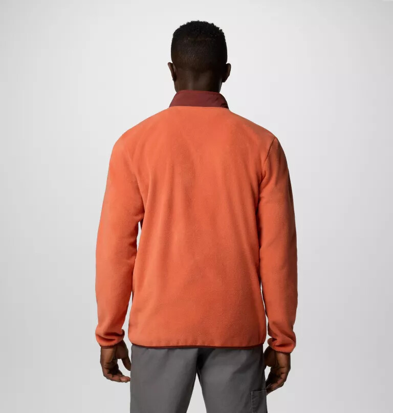 herre sequoia grove fleece med glidelås