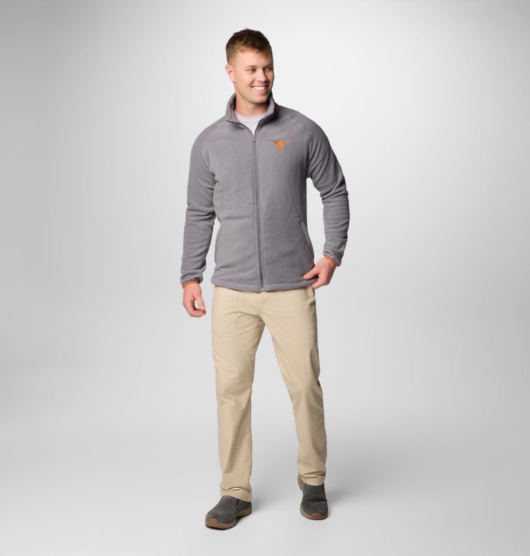 herre collegiate flanker iv fleecejakke – texas