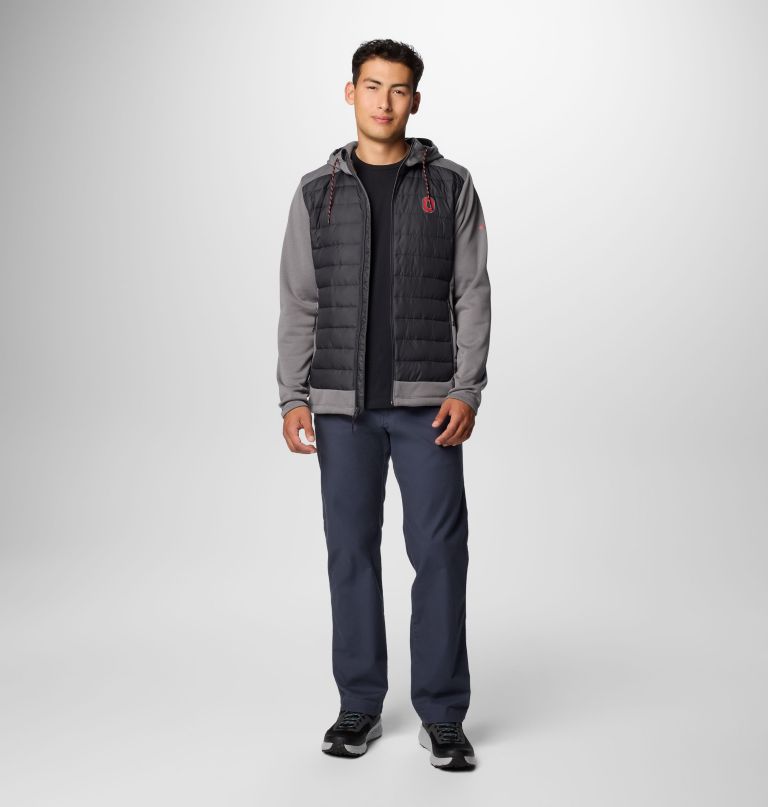 herre collegiate out-shield hybrid hettegenser – ohio state