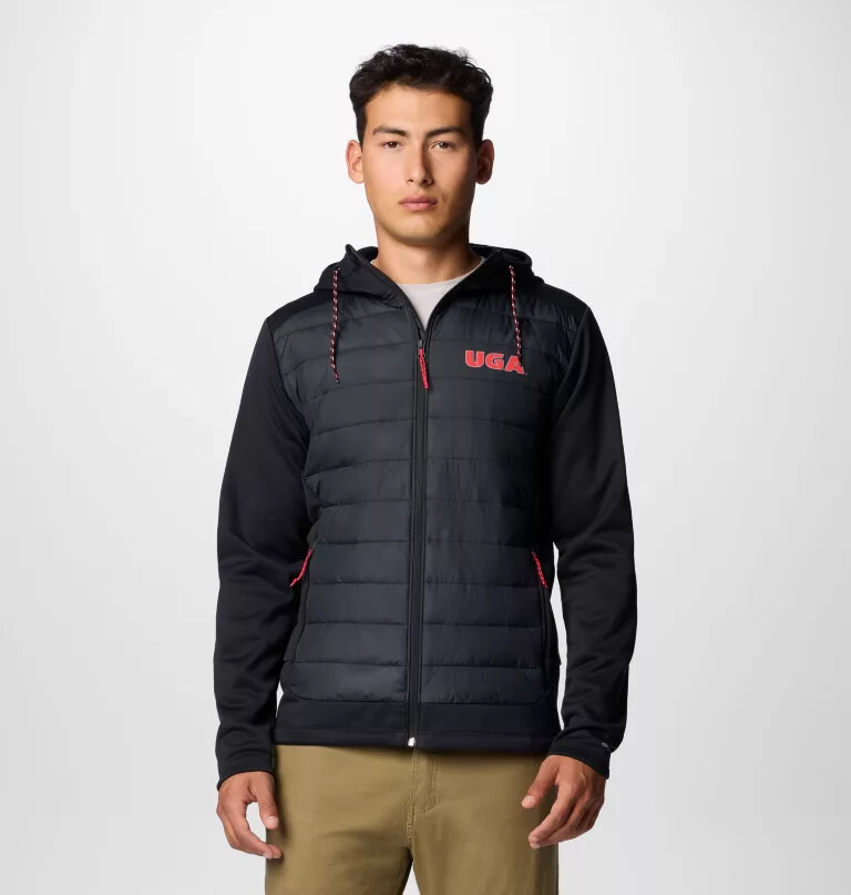 herre collegiate out-shield hybrid hettegenser – georgia