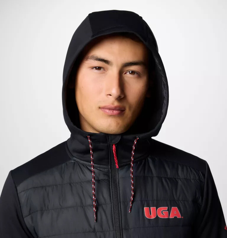 herre collegiate out-shield hybrid hettegenser – georgia