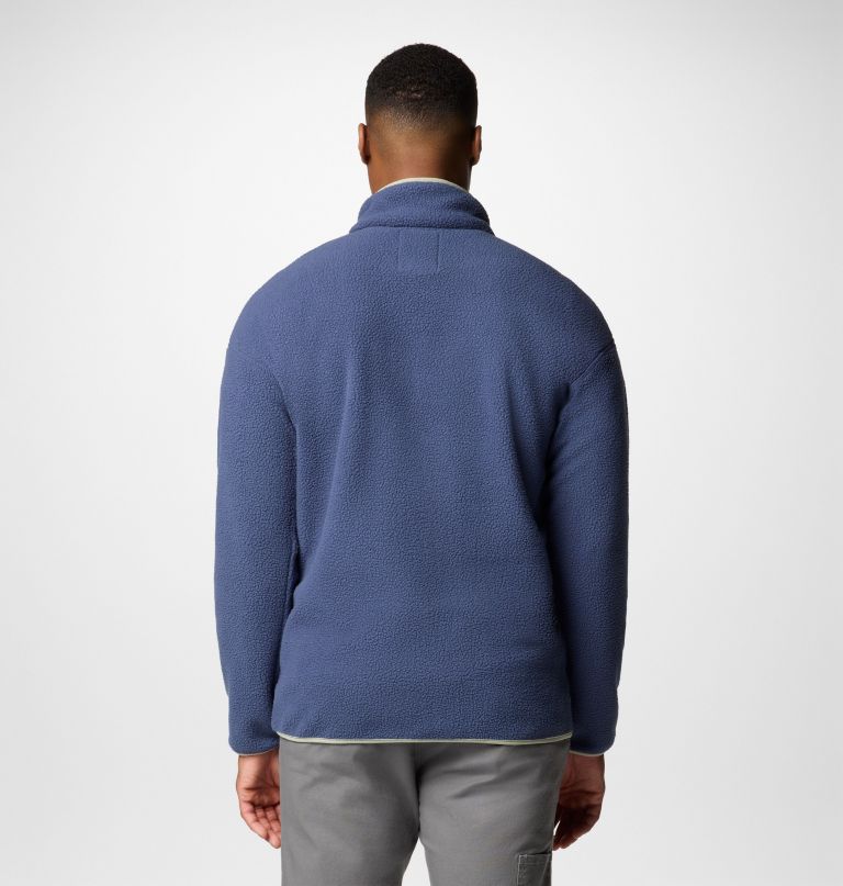 herre helvetia ii half snap fleece-genser