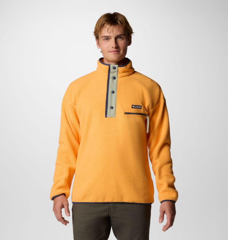 herre helvetia ii half snap fleece-genser
