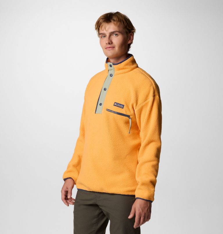 herre helvetia ii half snap fleece-genser