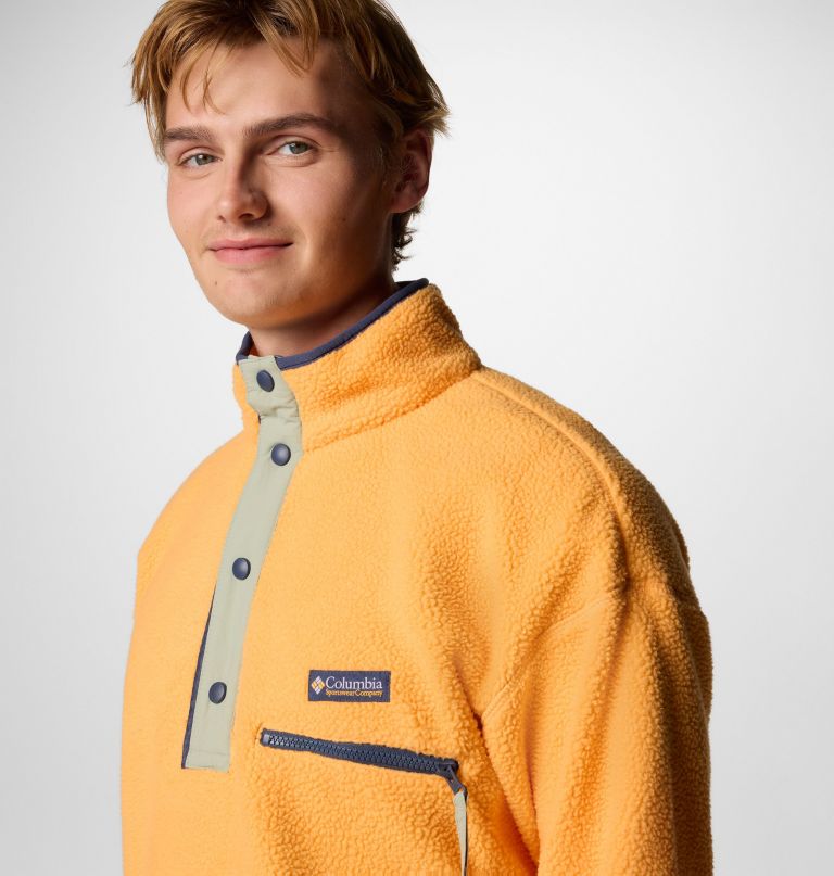 herre helvetia ii half snap fleece-genser