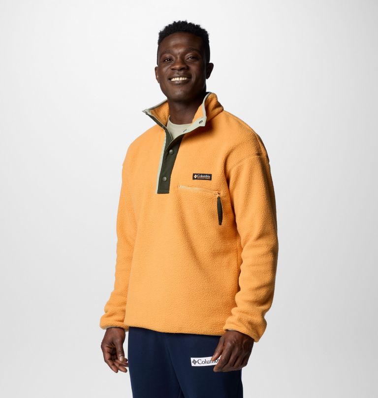 herre helvetia ii half snap fleece-genser