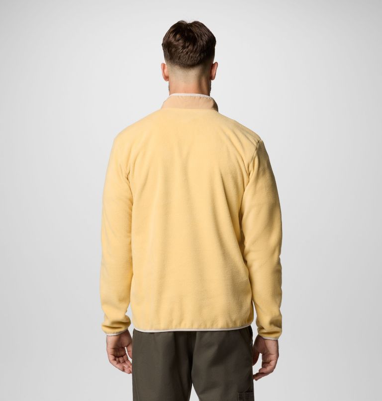 herre sequoia grove fleece med kort glidelås