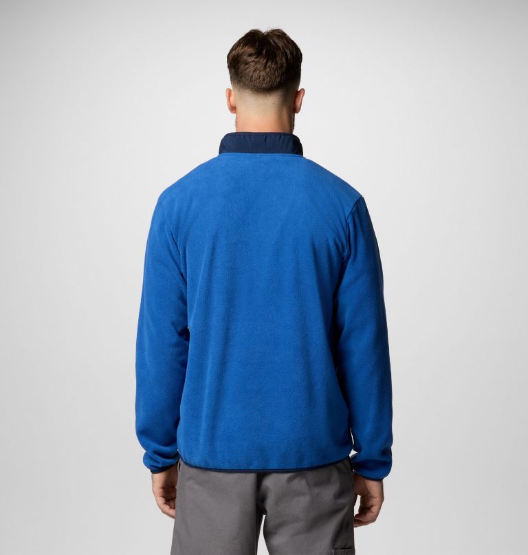 herre sequoia grove fleece med kort glidelås