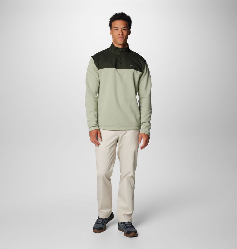herre pitchstone overlay half snap-genser