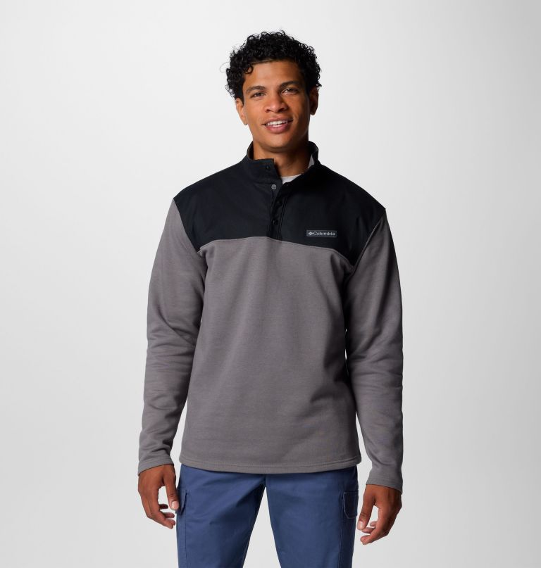 herre pitchstone overlay half snap-genser