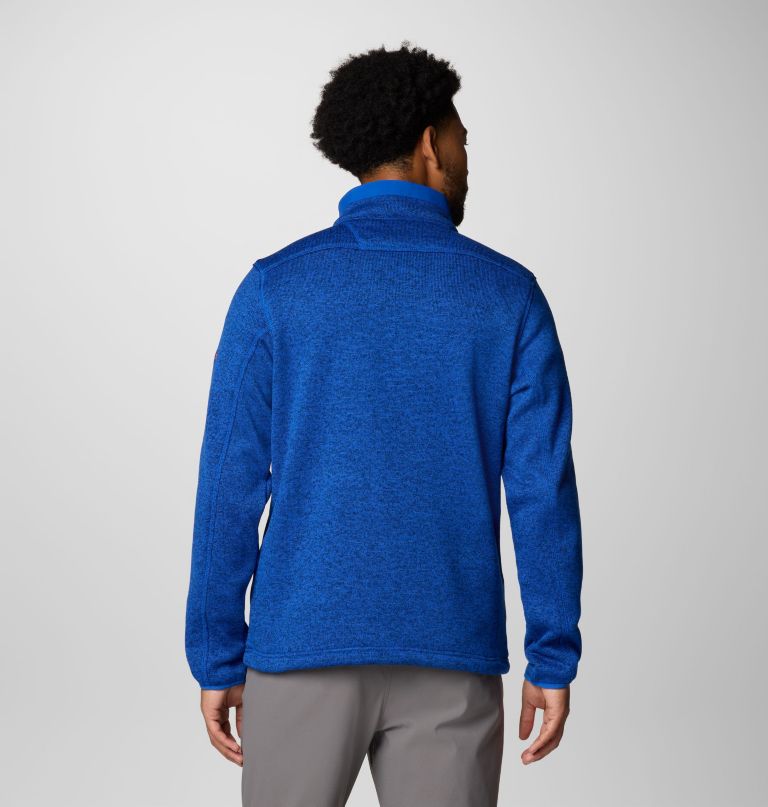 herre college genser weather fleece half zip genser – florida
