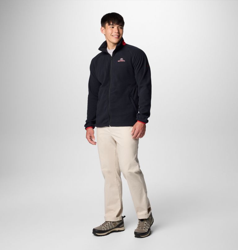 herre collegiate flanker iv fleecejakke – georgia