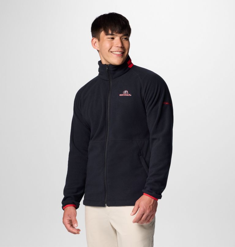 herre collegiate flanker iv fleecejakke – georgia