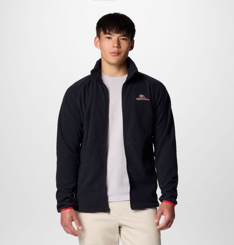 herre collegiate flanker iv fleecejakke – georgia – tall