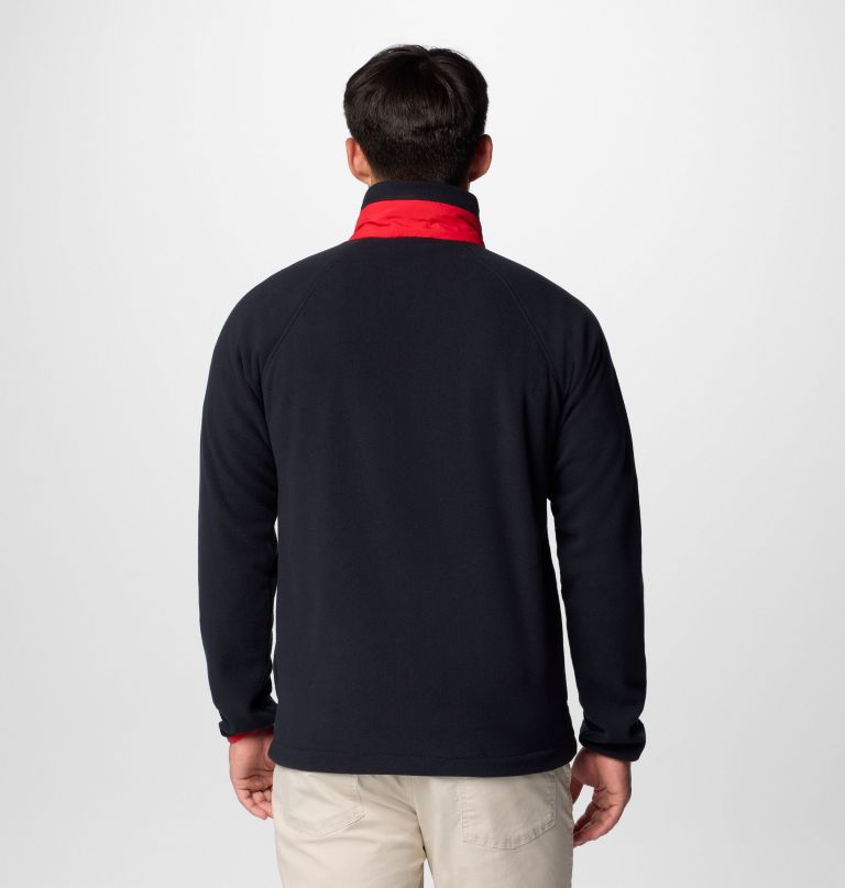 herre collegiate flanker iv fleecejakke – georgia – tall