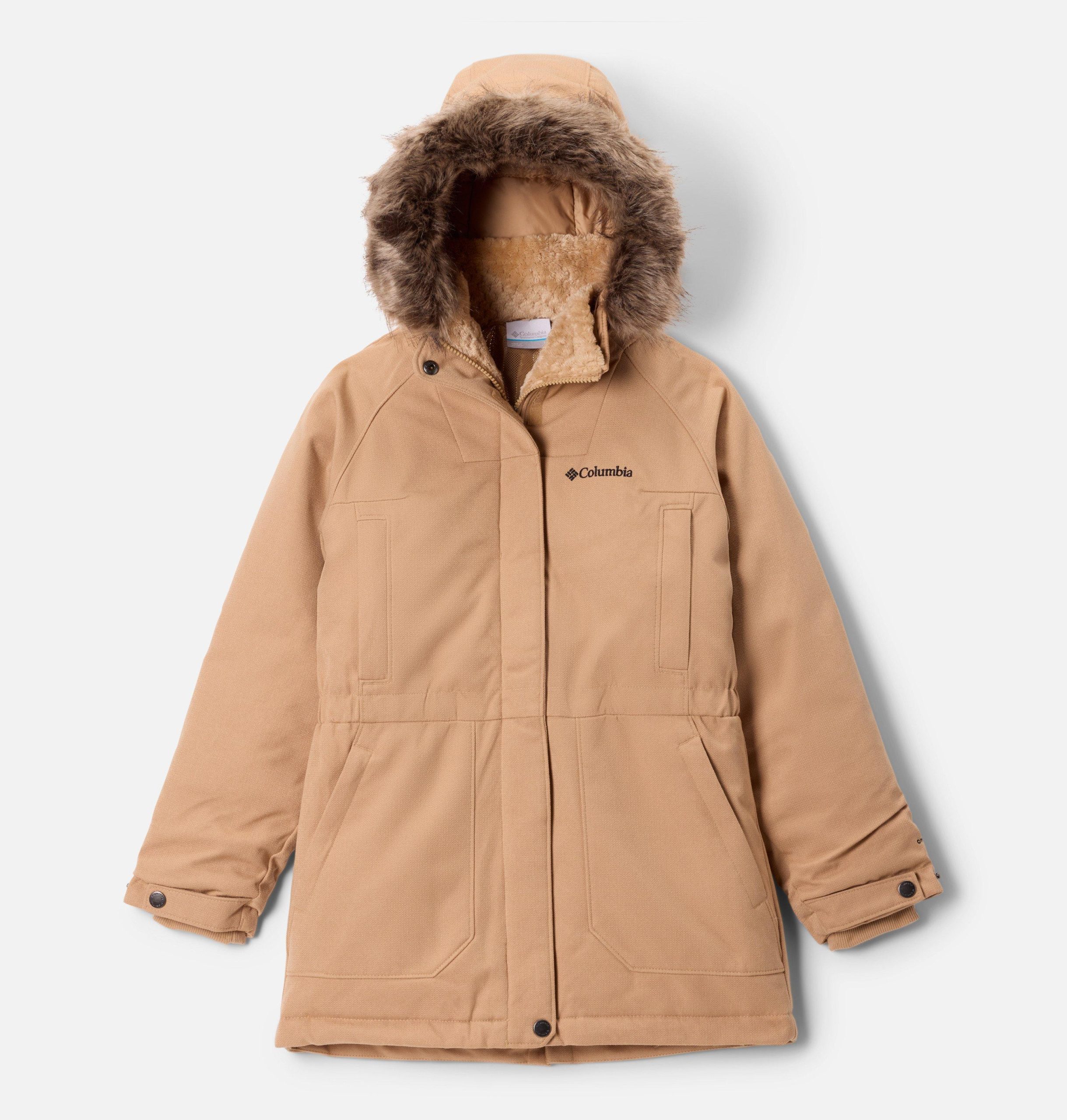 jenteparkas i boundary bay-stil