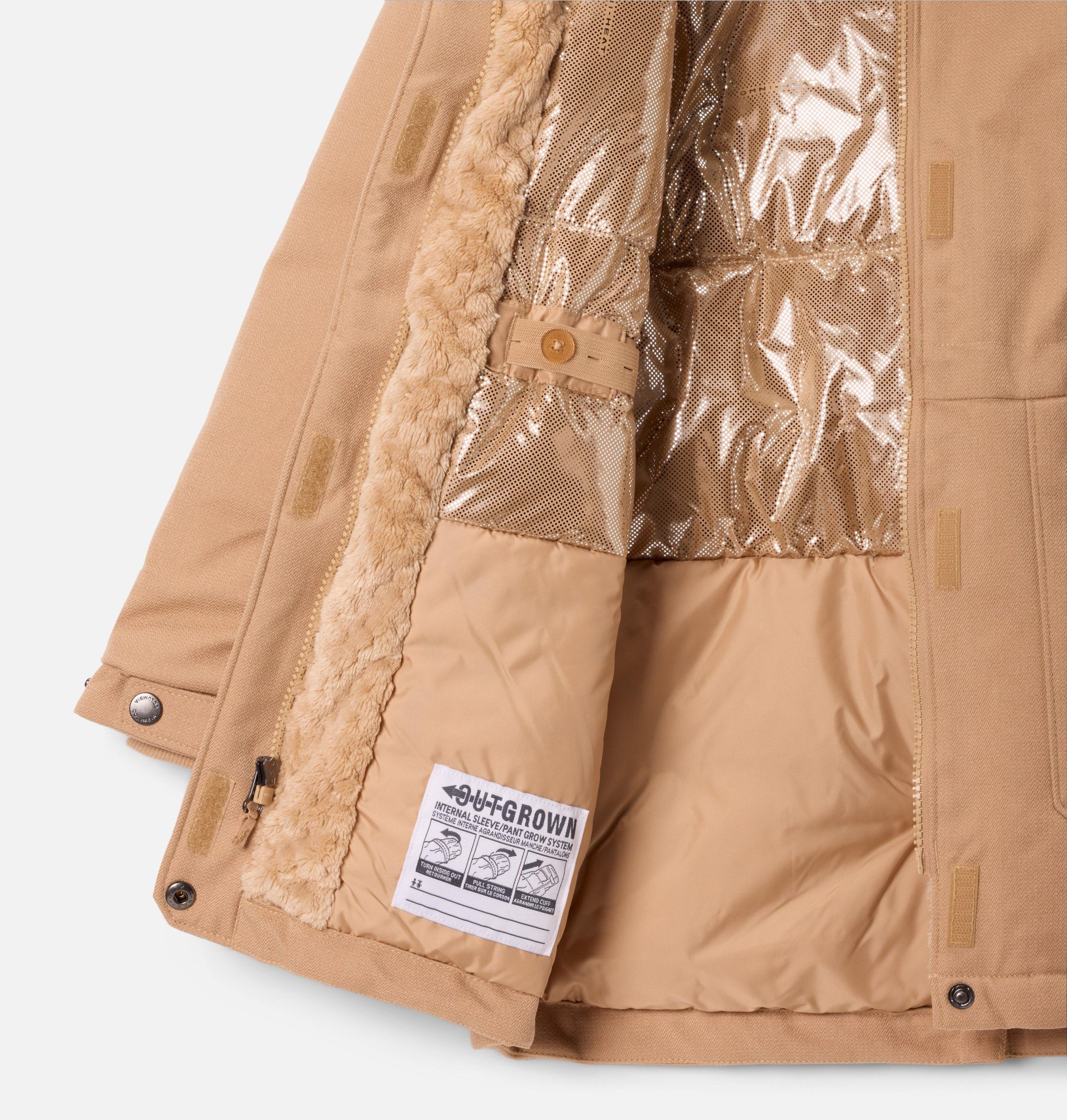 jenteparkas i boundary bay-stil
