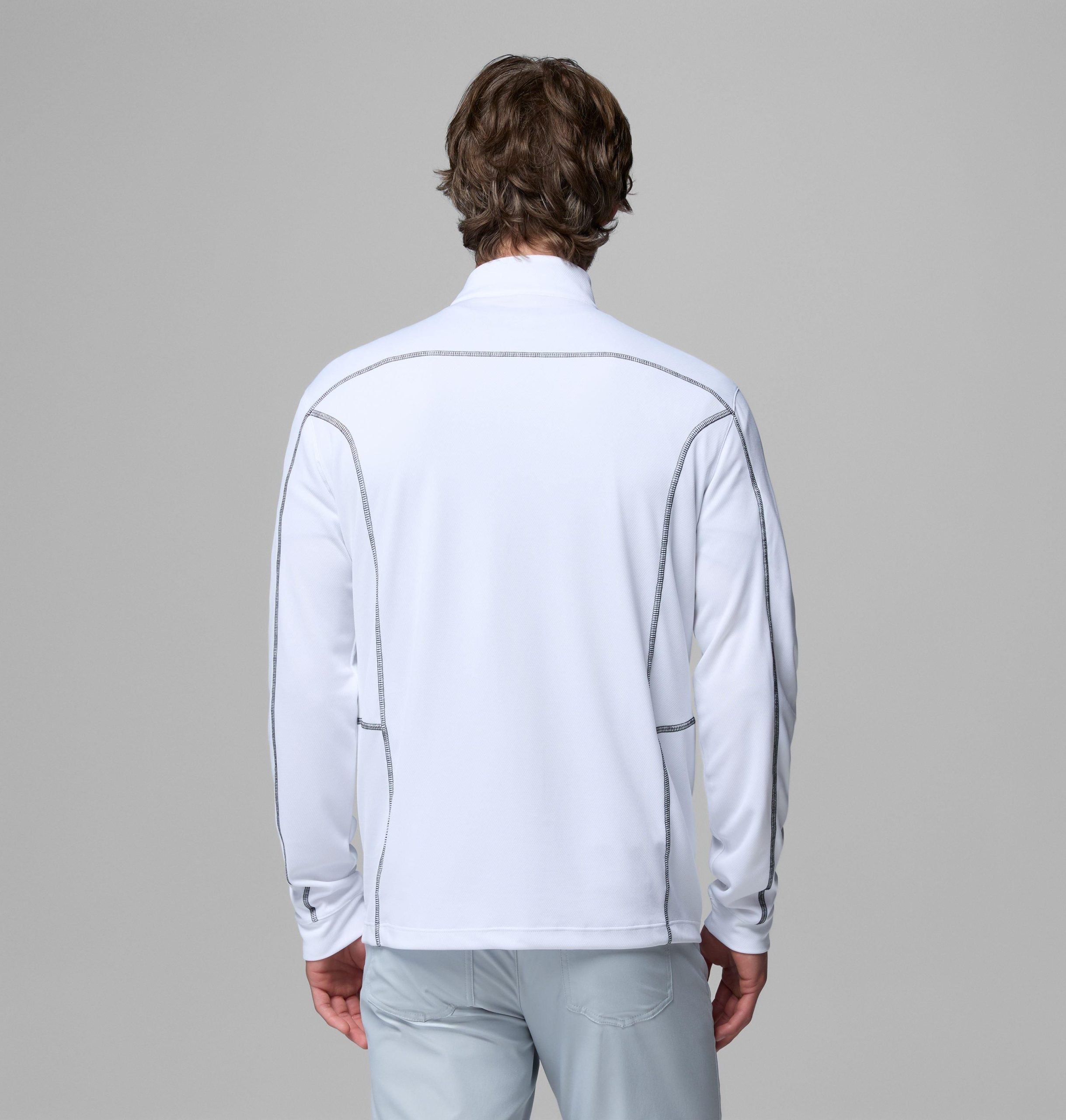 herre shotgun quarter zip golfgenser