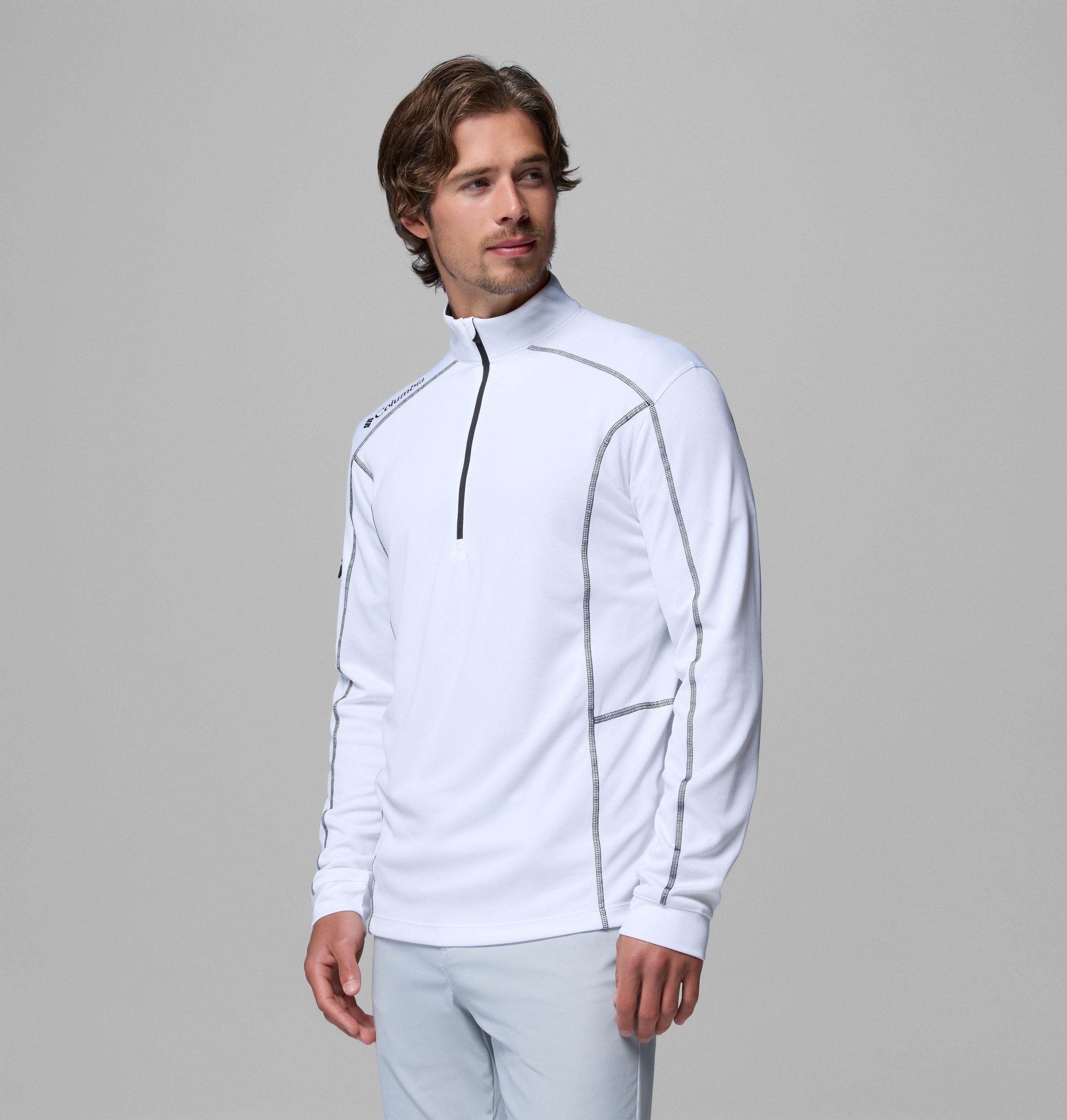 herre shotgun quarter zip golfgenser