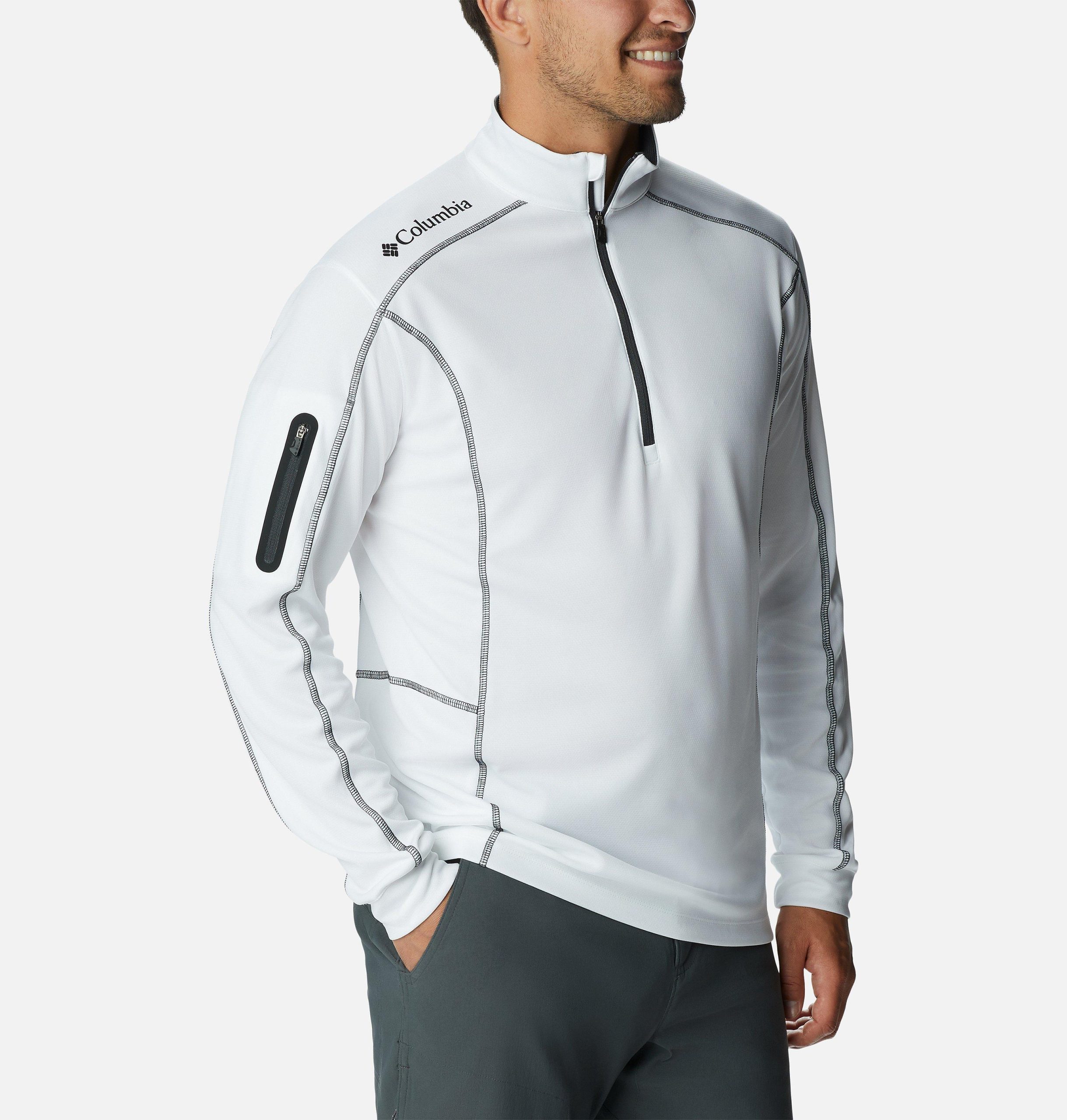 herre shotgun quarter zip golfgenser