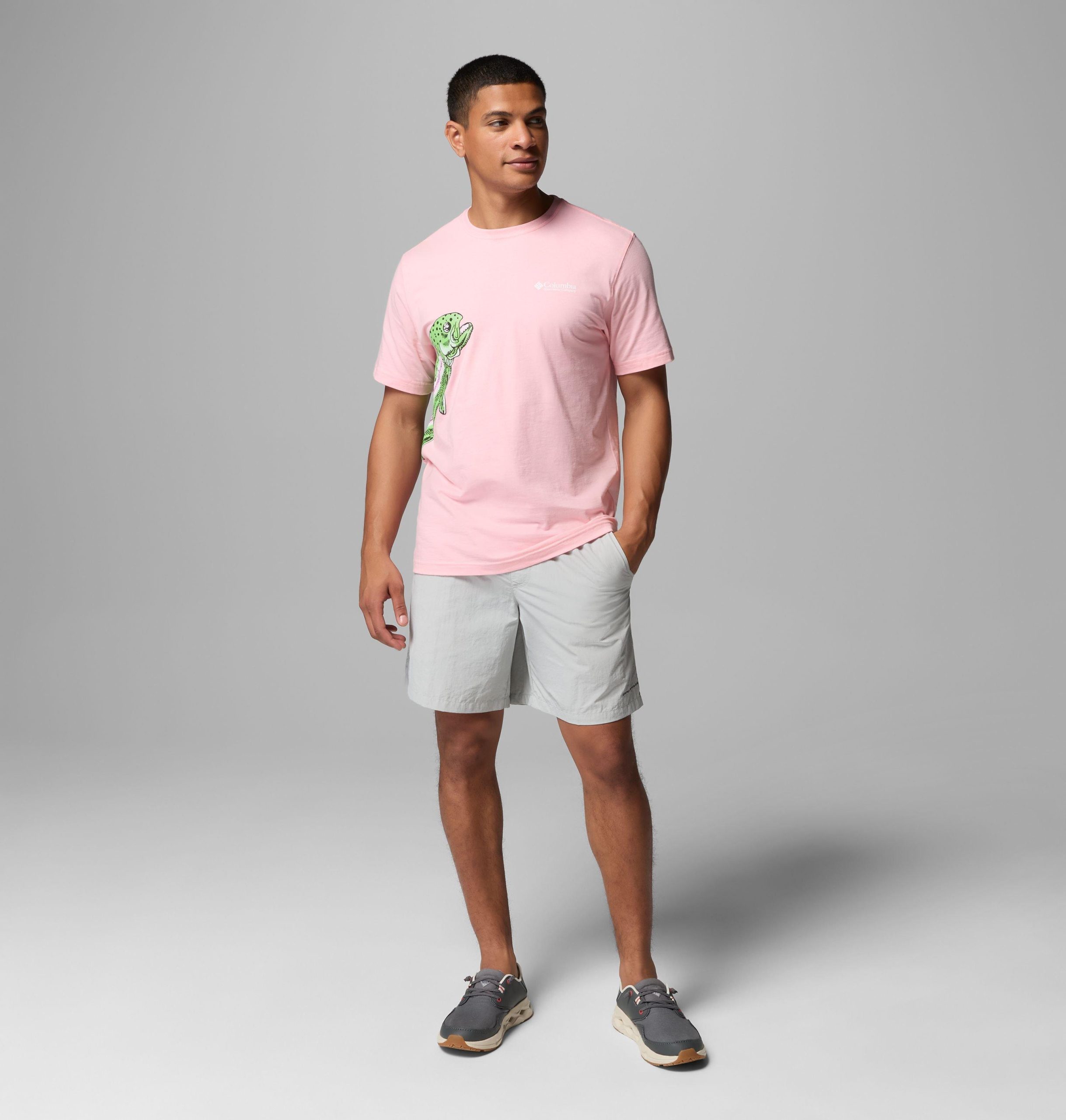 menn pfg big trout t-skjorte