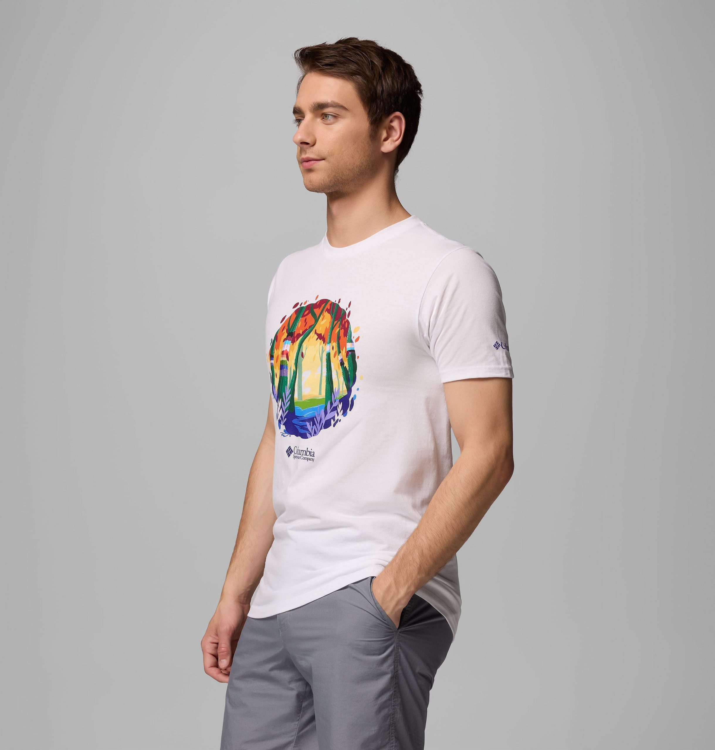 herre pride 25 graphic t-skjorte