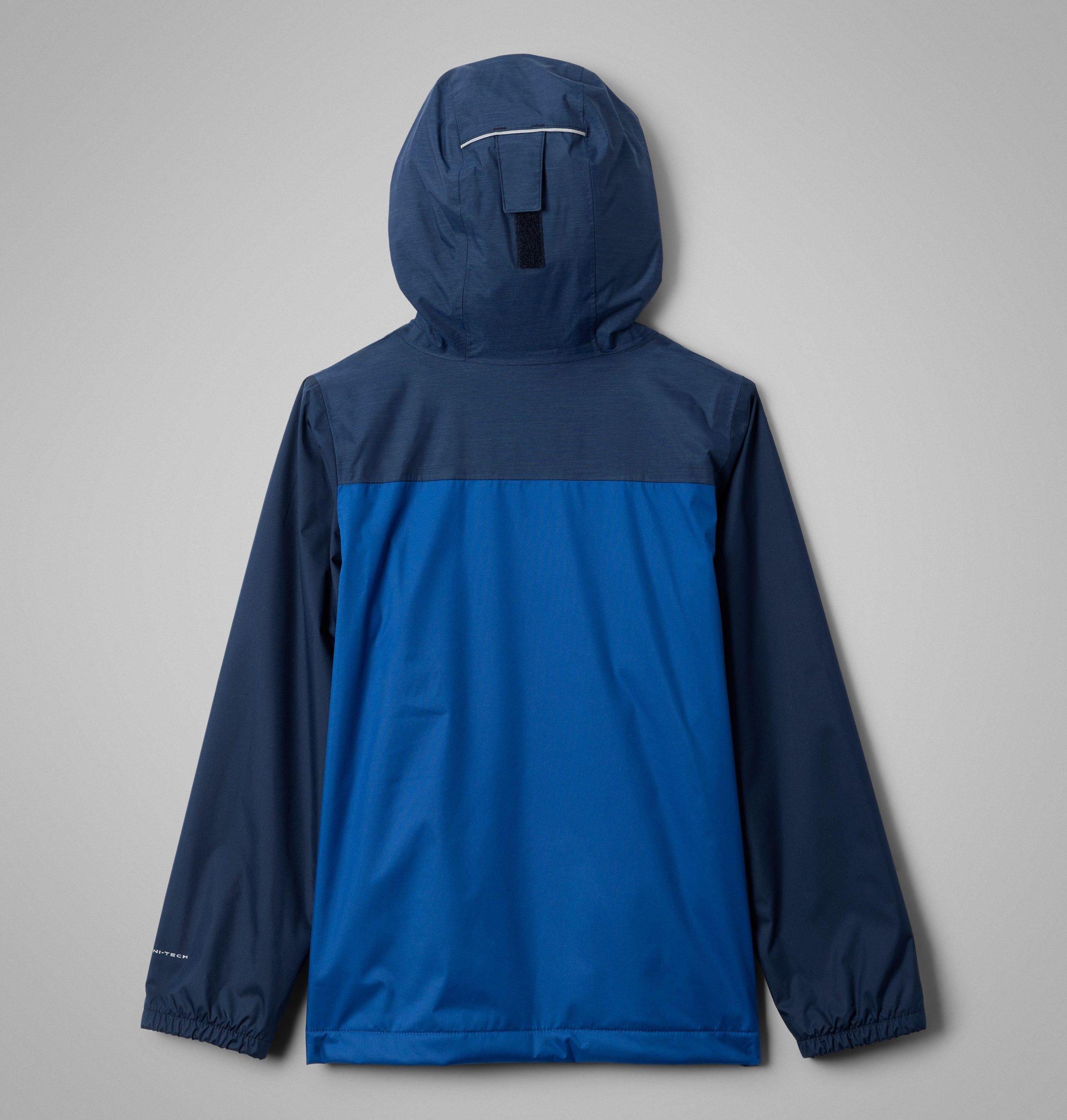 guttejakke med fleecefôr rainy trails iii