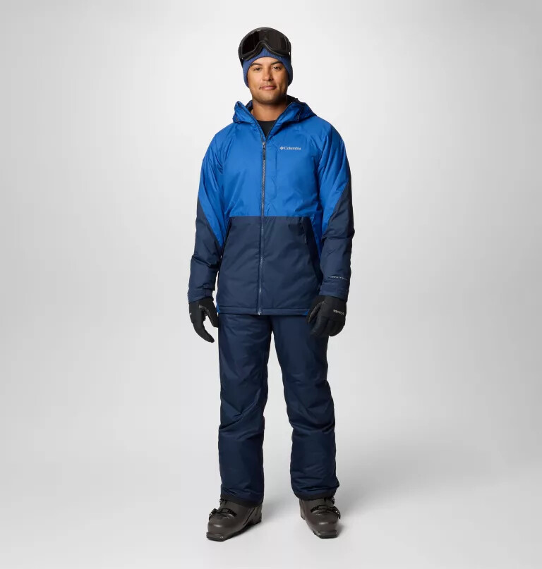 herre snowy summit-jakke